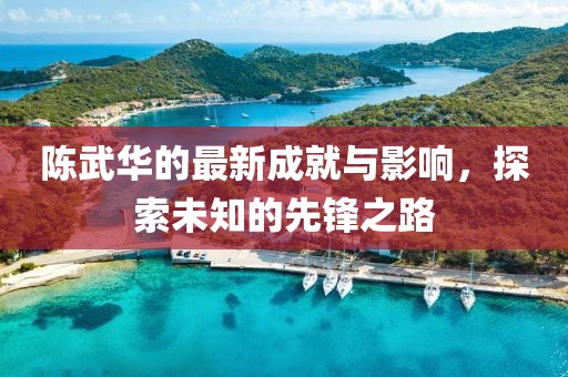 陳武華的最新成就與影響，探索未知的先鋒之路