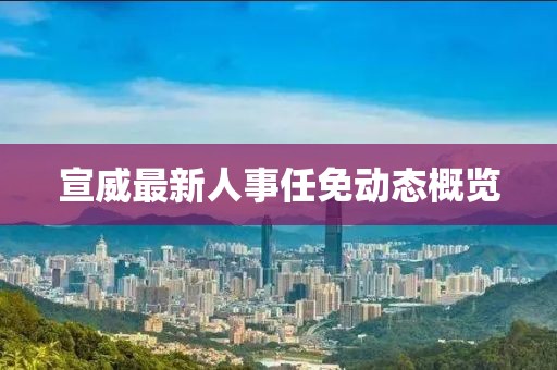 宣威最新人事任免動(dòng)態(tài)概覽