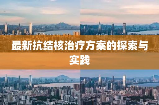 最新抗結(jié)核治療方案的探索與實(shí)踐
