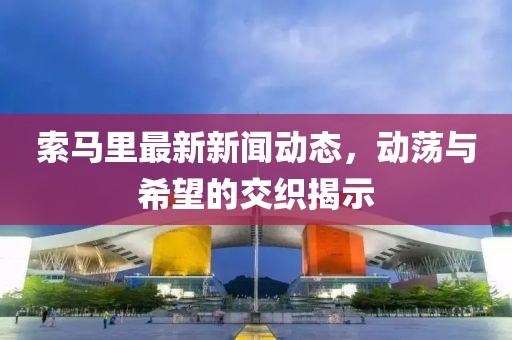 索馬里最新新聞動(dòng)態(tài)，動(dòng)蕩與希望的交織揭示