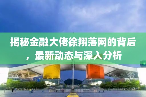 揭秘金融大佬徐翔落網(wǎng)的背后，最新動態(tài)與深入分析