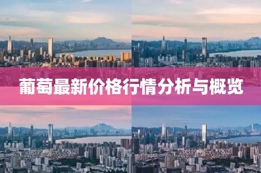 葡萄最新價(jià)格行情分析與概覽