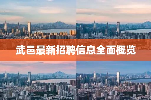 武邑最新招聘信息全面概覽