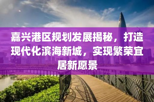 嘉興港區(qū)規(guī)劃發(fā)展揭秘，打造現(xiàn)代化濱海新城，實(shí)現(xiàn)繁榮宜居新愿景