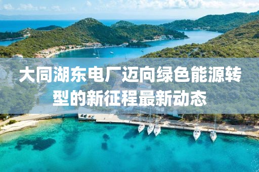 大同湖東電廠邁向綠色能源轉(zhuǎn)型的新征程最新動態(tài)