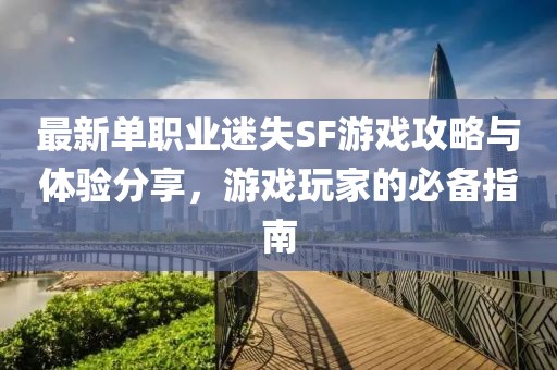 最新單職業(yè)迷失SF游戲攻略與體驗分享，游戲玩家的必備指南