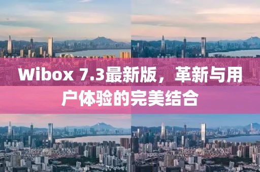 Wibox 7.3最新版，革新與用戶體驗(yàn)的完美結(jié)合