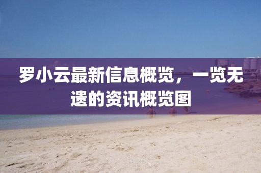 羅小云最新信息概覽，一覽無遺的資訊概覽圖