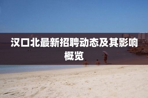 漢口北最新招聘動態(tài)及其影響概覽