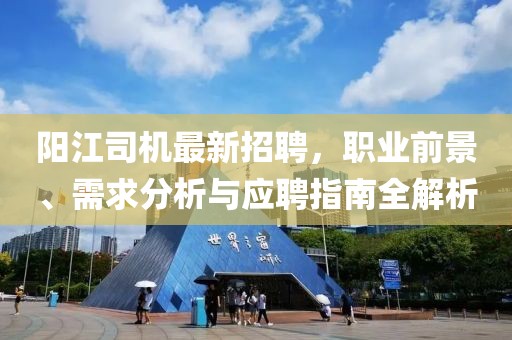 陽江司機最新招聘，職業(yè)前景、需求分析與應聘指南全解析