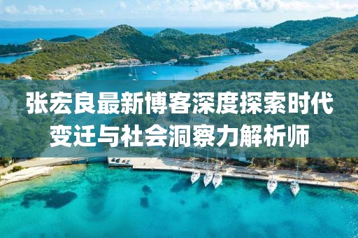 張宏良最新博客深度探索時代變遷與社會洞察力解析師