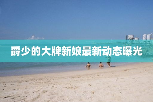 爵少的大牌新娘最新動(dòng)態(tài)曝光