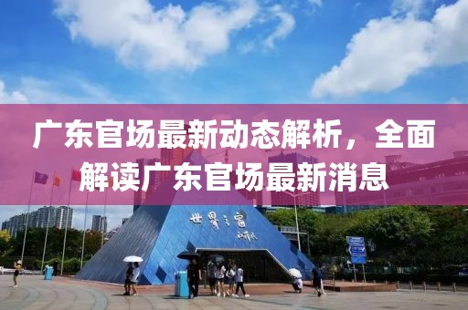 廣東官場最新動態(tài)解析，全面解讀廣東官場最新消息