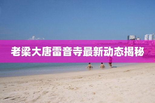 老梁大唐雷音寺最新動態(tài)揭秘