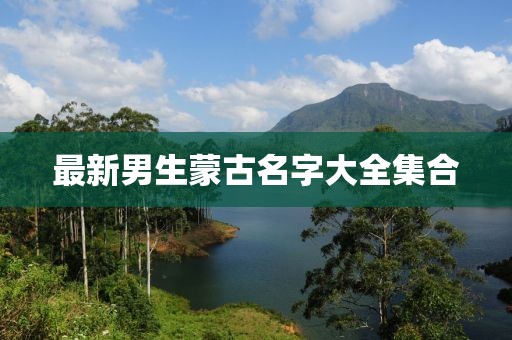最新男生蒙古名字大全集合