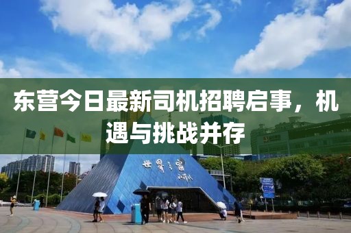 東營(yíng)今日最新司機(jī)招聘啟事，機(jī)遇與挑戰(zhàn)并存