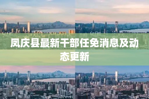 鳳慶縣最新干部任免消息及動態(tài)更新