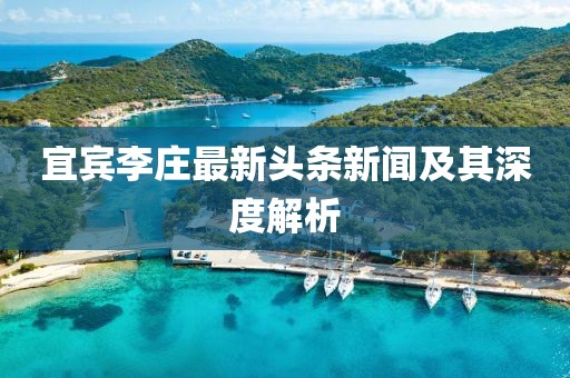 宜賓李莊最新頭條新聞及其深度解析