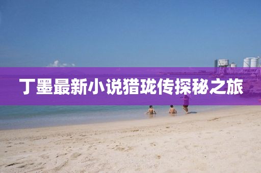 丁墨最新小說獵瓏傳探秘之旅