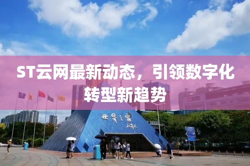 ST云網最新動態(tài)，引領數字化轉型新趨勢