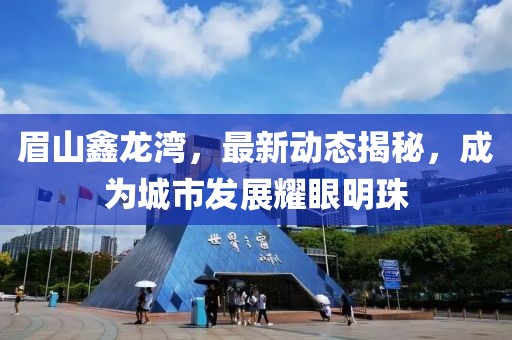 眉山鑫龍灣，最新動態(tài)揭秘，成為城市發(fā)展耀眼明珠