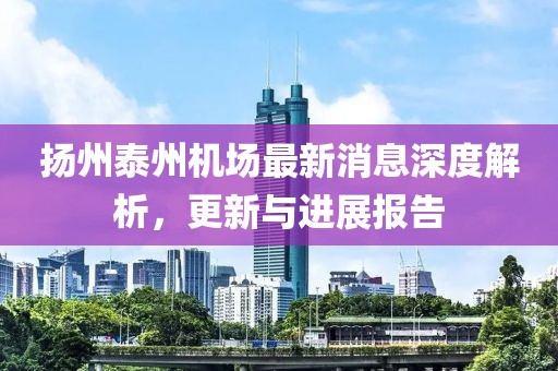 揚(yáng)州泰州機(jī)場最新消息深度解析，更新與進(jìn)展報(bào)告