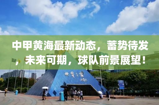 中甲黃海最新動態(tài)，蓄勢待發(fā)，未來可期，球隊(duì)前景展望！
