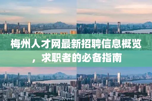 梅州人才網(wǎng)最新招聘信息概覽，求職者的必備指南