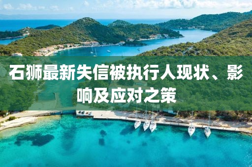石獅最新失信被執(zhí)行人現(xiàn)狀、影響及應(yīng)對之策