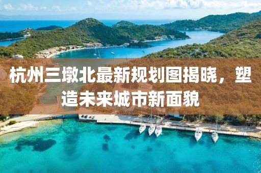 杭州三墩北最新規(guī)劃圖揭曉，塑造未來城市新面貌