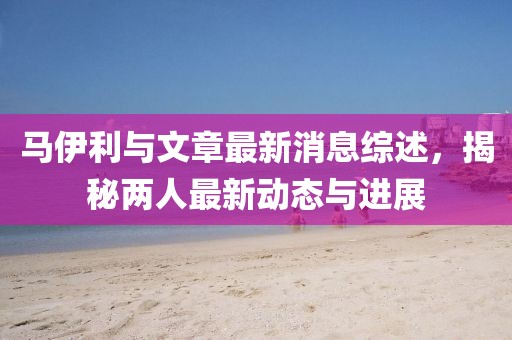 馬伊利與文章最新消息綜述，揭秘兩人最新動態(tài)與進(jìn)展