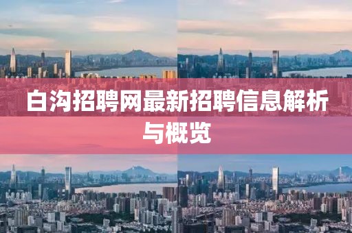 白溝招聘網(wǎng)最新招聘信息解析與概覽