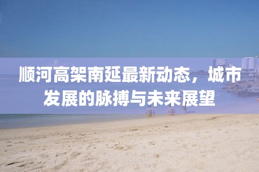 順河高架南延最新動態(tài)，城市發(fā)展的脈搏與未來展望