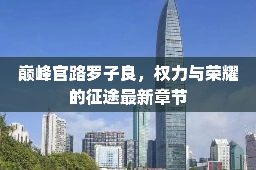 巔峰官路羅子良，權(quán)力與榮耀的征途最新章節(jié)