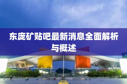 東龐礦貼吧最新消息全面解析與概述