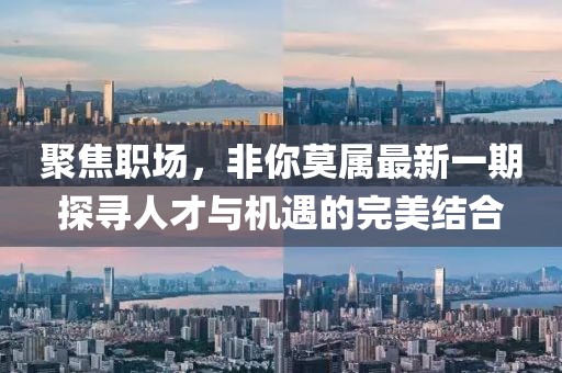 聚焦職場(chǎng)，非你莫屬最新一期探尋人才與機(jī)遇的完美結(jié)合