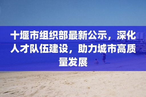 十堰市組織部最新公示，深化人才隊(duì)伍建設(shè)，助力城市高質(zhì)量發(fā)展