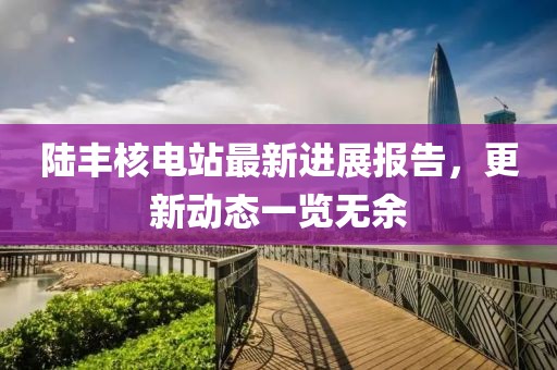 陸豐核電站最新進展報告，更新動態(tài)一覽無余