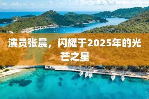 演員張晨，閃耀于2025年的光芒之星