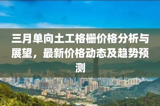 三月單向土工格柵價(jià)格分析與展望，最新價(jià)格動(dòng)態(tài)及趨勢(shì)預(yù)測(cè)