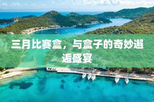 三月比賽盒，與盒子的奇妙邂逅盛宴
