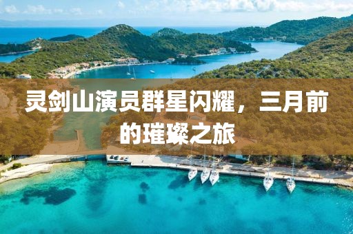 靈劍山演員群星閃耀，三月前的璀璨之旅