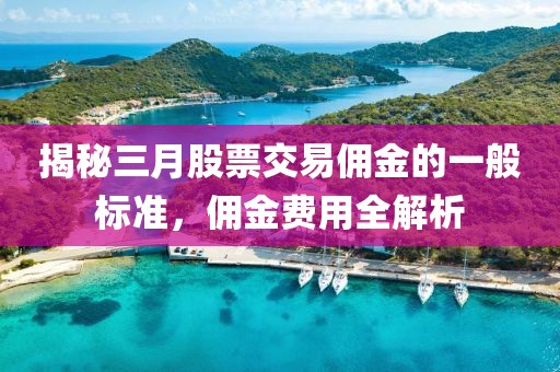 揭秘三月股票交易傭金的一般標(biāo)準(zhǔn)，傭金費(fèi)用全解析