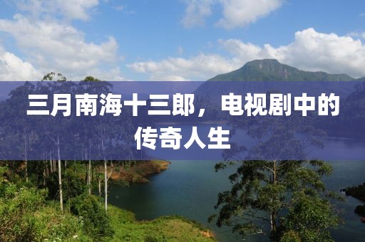 三月南海十三郎，電視劇中的傳奇人生