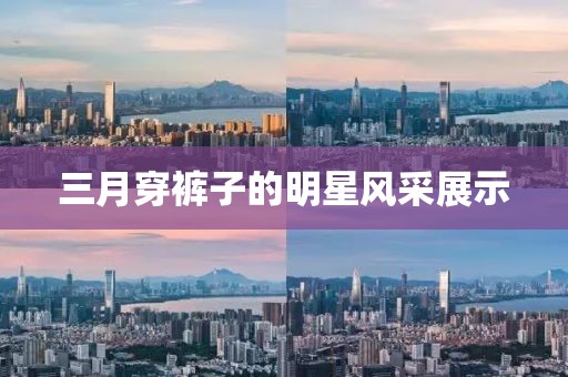三月穿褲子的明星風(fēng)采展示