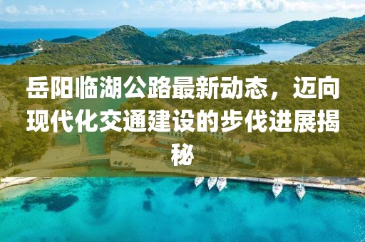 岳陽臨湖公路最新動(dòng)態(tài)，邁向現(xiàn)代化交通建設(shè)的步伐進(jìn)展揭秘