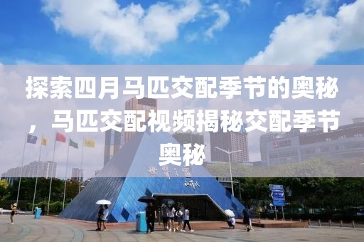探索四月馬匹交配季節(jié)的奧秘，馬匹交配視頻揭秘交配季節(jié)奧秘
