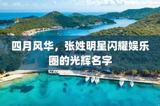 四月風華，張姓明星閃耀娛樂圈的光輝名字