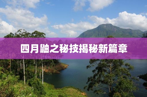 四月鼬之秘技揭秘新篇章