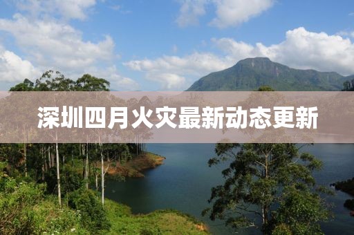 深圳四月火災(zāi)最新動(dòng)態(tài)更新